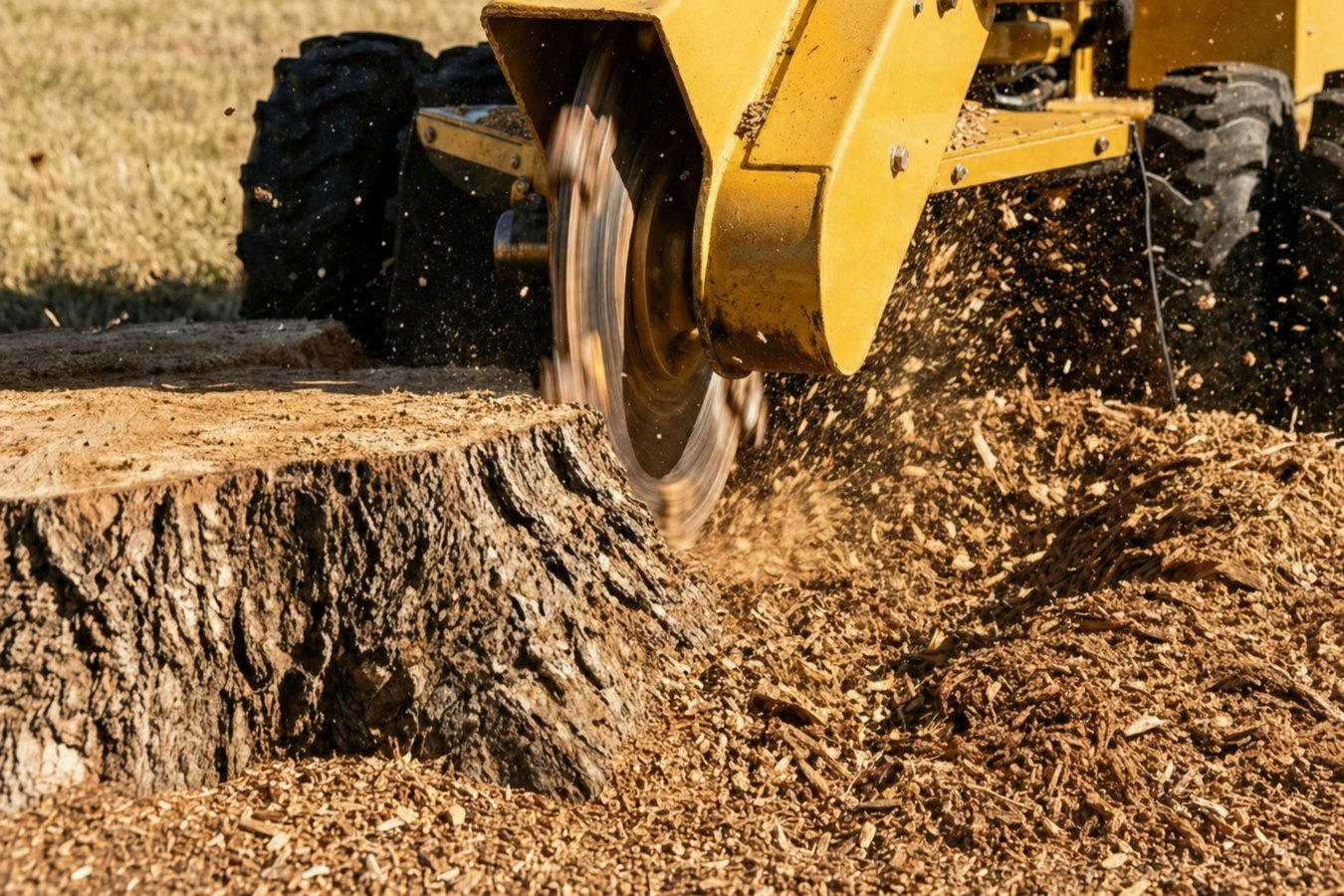 Stump grinding in Los Banos, CA